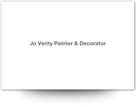 Jo Verity Painter & Decorator